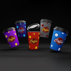 3D Coffee Cup