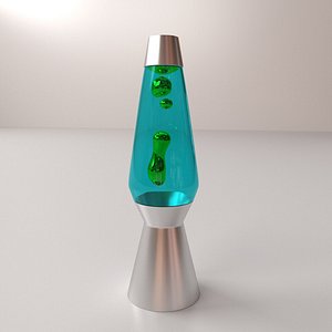 3d model lava lamp