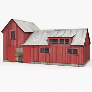 3D Warehouse Low Poly model