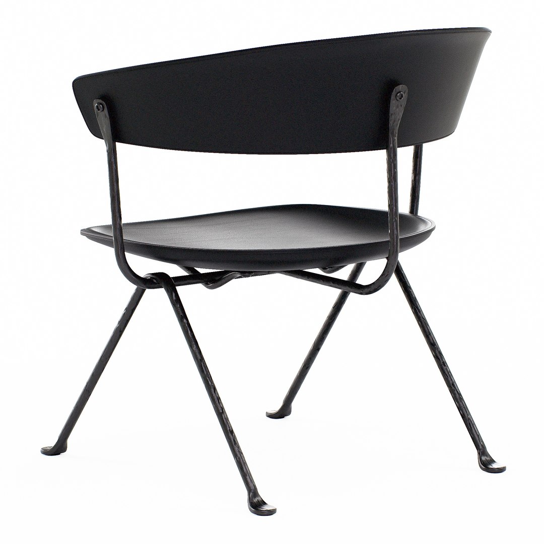 Magis Officina Low Chair Set 3D - TurboSquid 2198763
