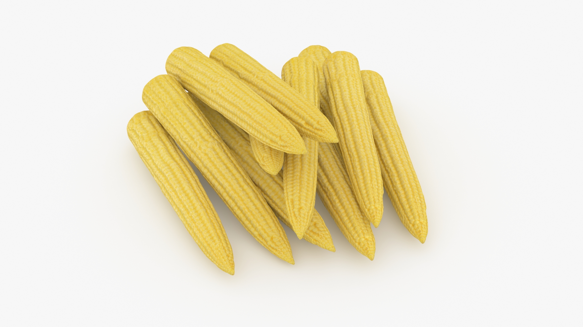 Baby Corn Collection 2 model https://p.turbosquid.com/ts-thumb/W3/P46eUD/Qg/babycornp/jpg/1700818124/1920x1080/turn_fit_q99/8f1d6572bf21cfd944b1070df37200d916172817/babycornp-1.jpg