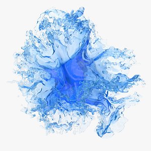 Liquid Splash 4 3D model