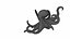 Realistic Octopus Rigged Animated