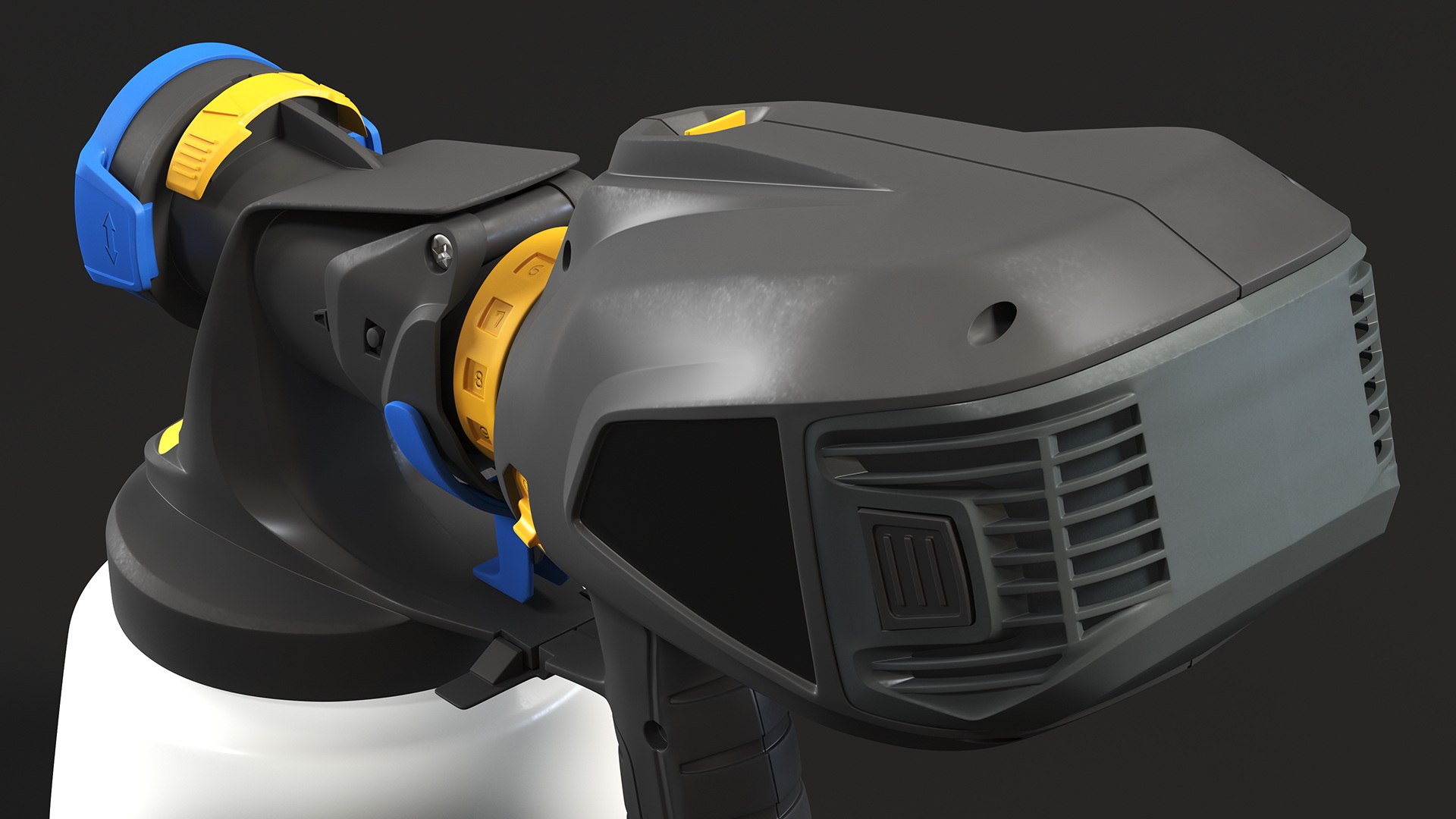 Handled Paint Sprayer 3D model - TurboSquid 2029488
