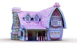 Maya Fairy Tale cartoon house