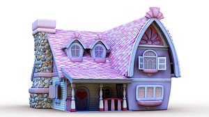 Maya Fairy Tale cartoon house
