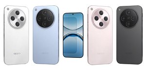 Oppo Find X8 All Colors Low Poly 3D model