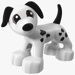 Lego Duplo Dog White