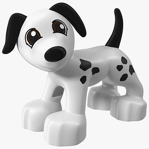 Lego Duplo Dog White