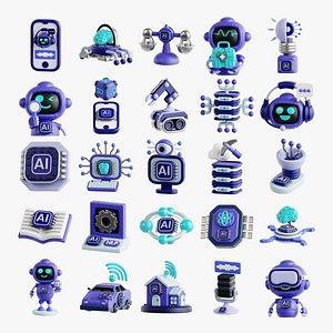 Artificial Intelligence 3D Collection