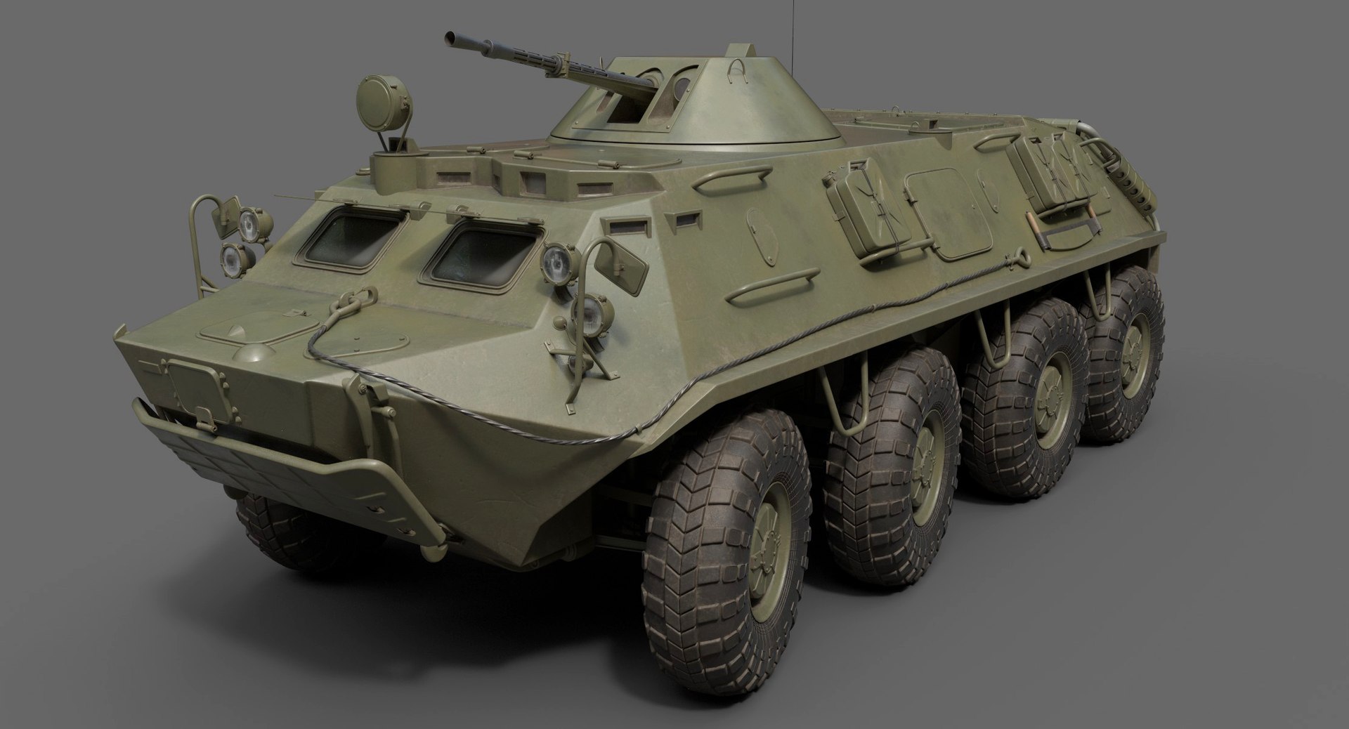 3D Model Soviet Apc Btr60 60 TurboSquid 1347579