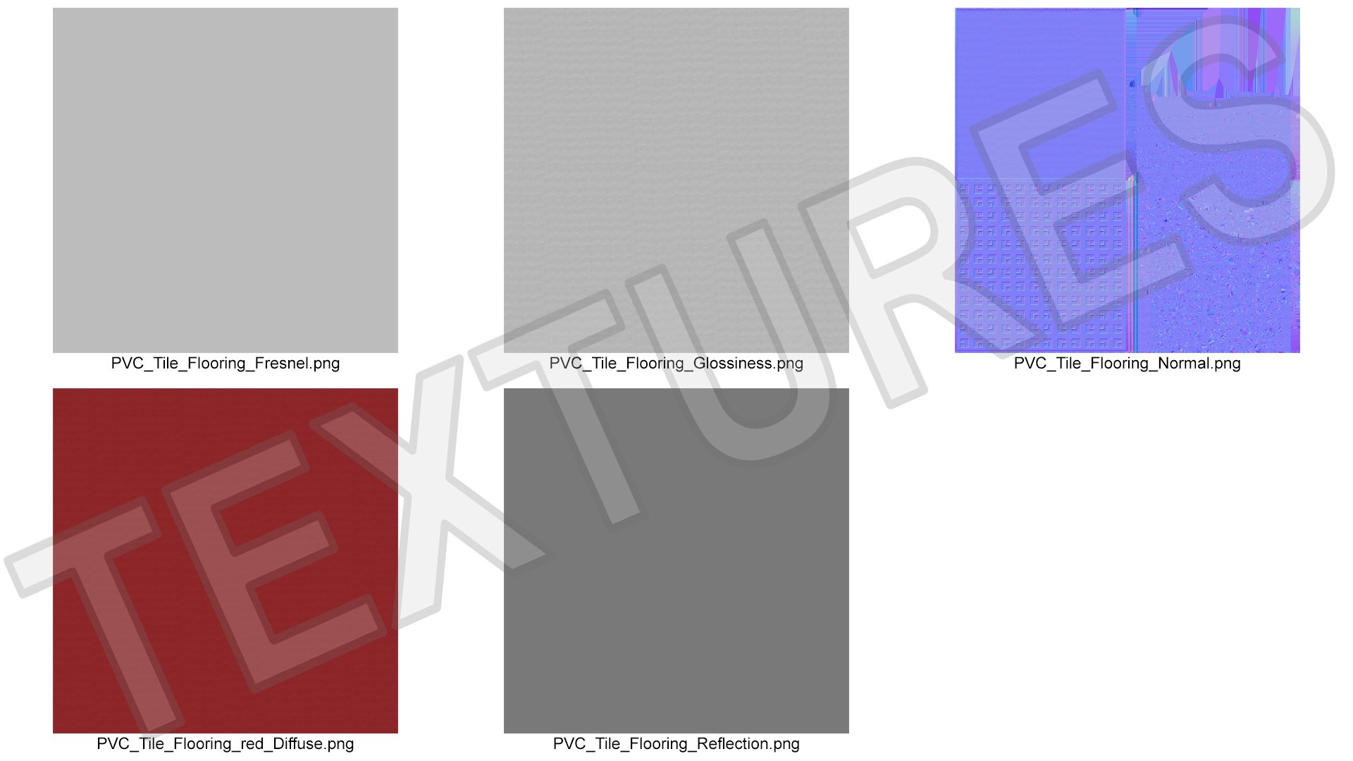 3D Interlocking Floor Mat Red - TurboSquid 2234700