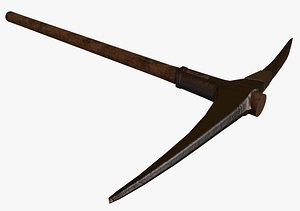 pickaxe 3d obj