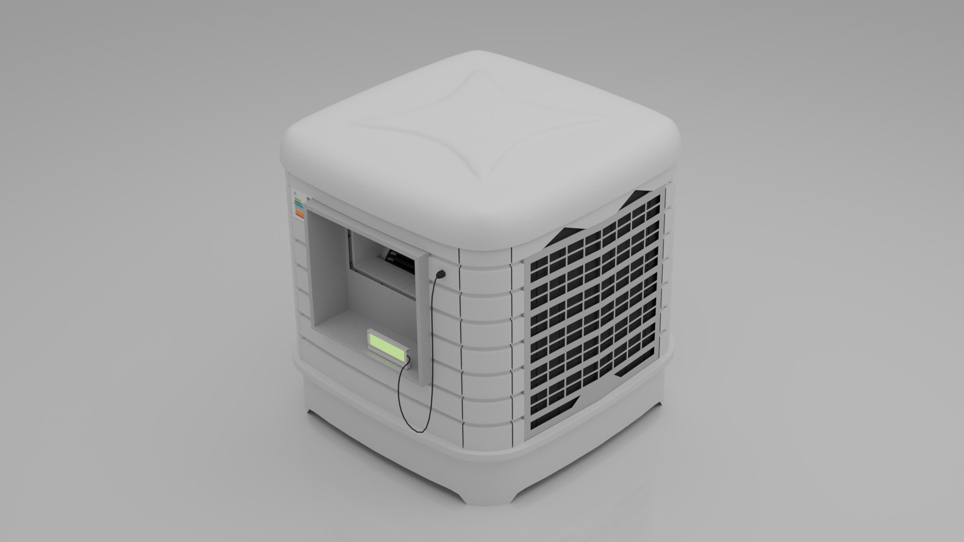 Evaporative Cooler Model - TurboSquid 2223098
