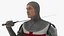 Knight Templar Walking Pose