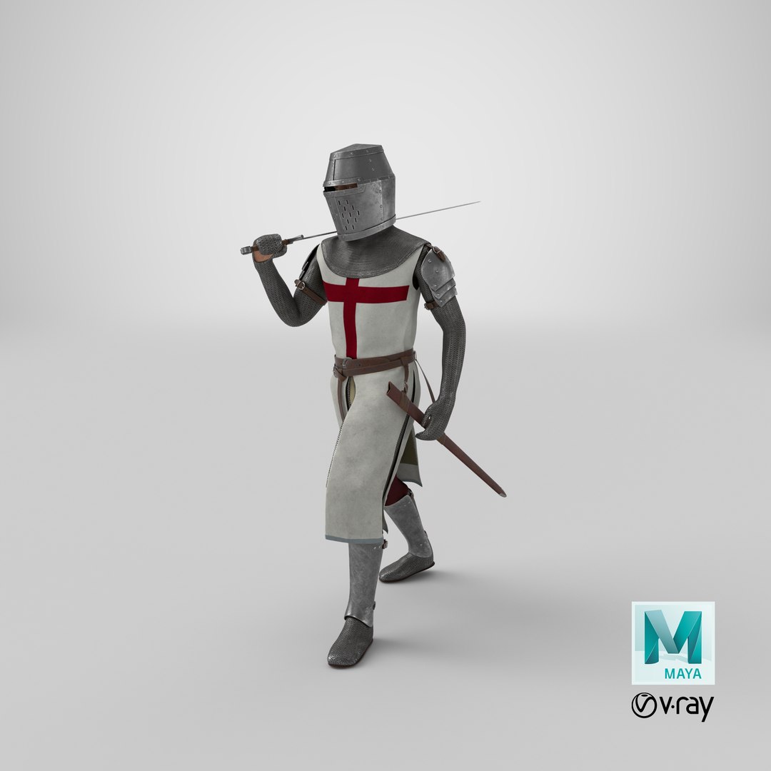 knight templar walking pose 3D model https://p.turbosquid.com/ts-thumb/W4/2v8UzM/py/stemcell_maya_vray_render/png/1632906542/1920x1080/fit_q87/95e6dfc2ef7cbf767a746146e01c897b9eeb19a5/stemcell_maya_vray_render.jpg