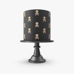 Helloween Cake with Skulls and Crossdones