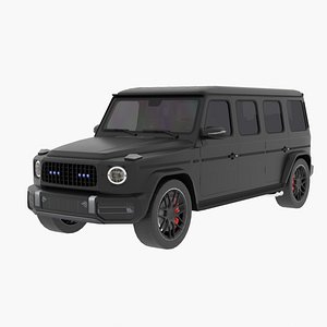 Generic Armored SUV 3D