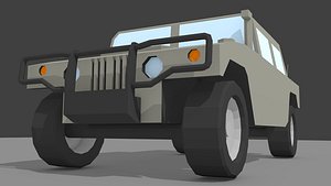 3D humvee pickup