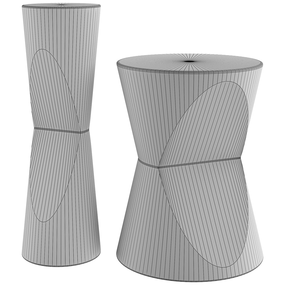 3D Gideon Side And Drink Table - TurboSquid 2300665