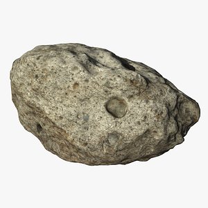 3d rock scan model