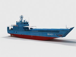 3D model Type 069 Yuchin class landingcraft