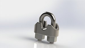 Wire rope clip stainless steel model