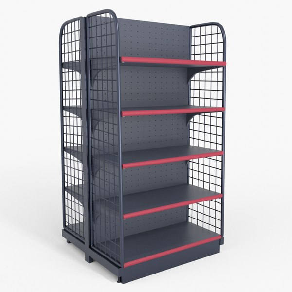 Double Sided Rack 3D model