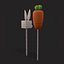 Rabbit And Carrot Cake pops