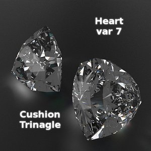 3ds max heart 7 gems