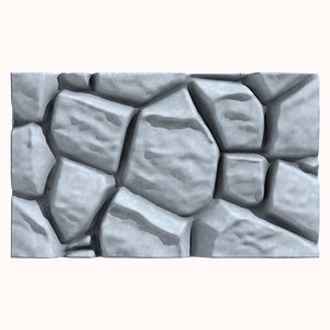 Stone Wall 199 3D model