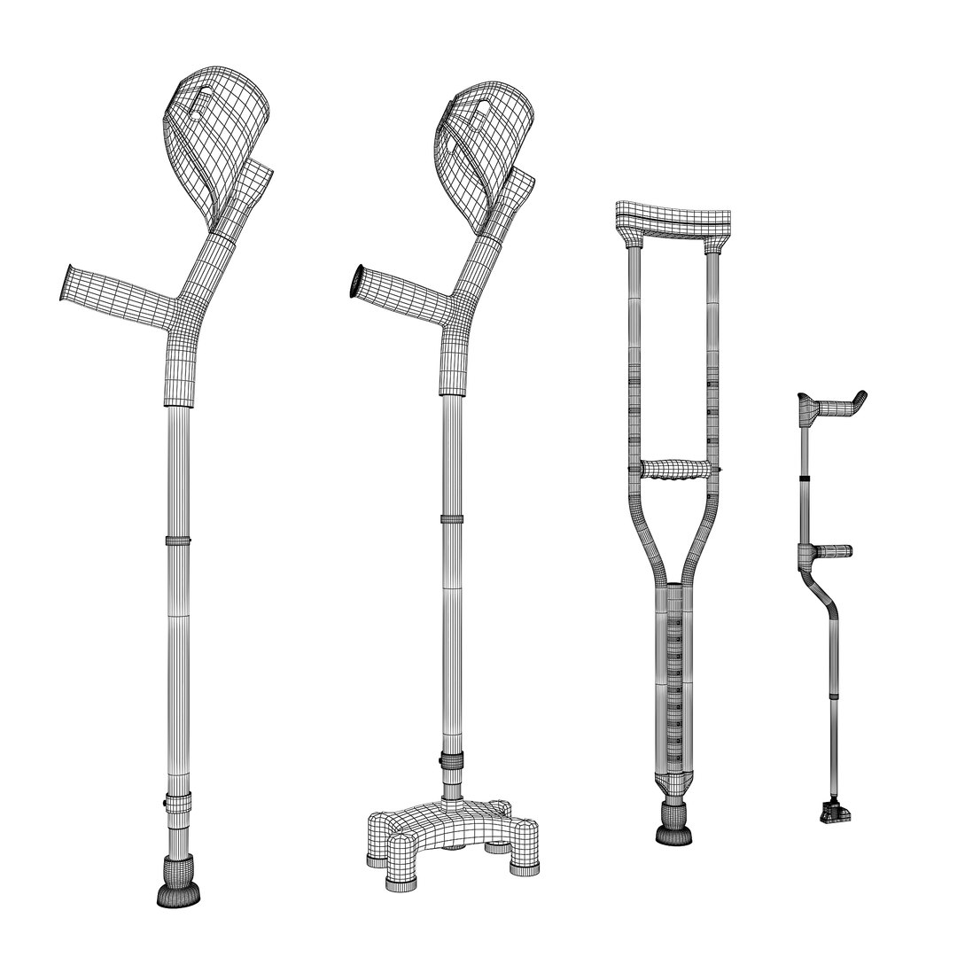 Walker model TurboSquid 2014070