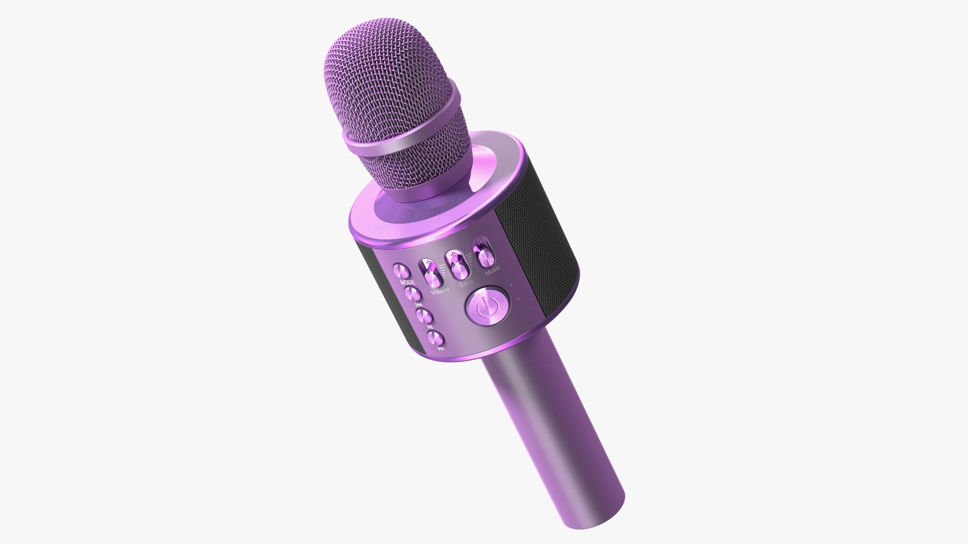 Karaoke Portable Bluetooth Mic 3D model preview