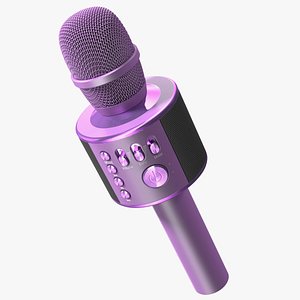 3D Karaoke Portable Bluetooth Mic model