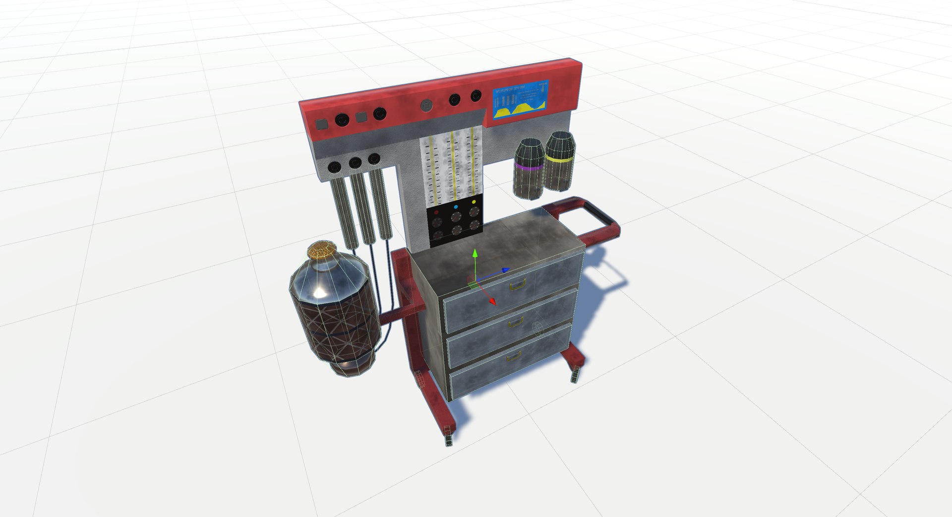 3D Anesthesia Machine model https://p.turbosquid.com/ts-thumb/W4/hHgyq9/51/anesthesiamachineunitycolliders/png/1685517776/1920x1080/fit_q87/79022ab78f9525cb6aad7d846641ab511dfc69b0/anesthesiamachineunitycolliders.jpg