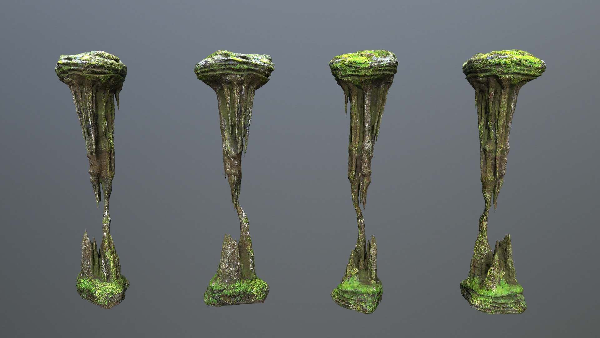 3D Cave Rocks Model - TurboSquid 2377057