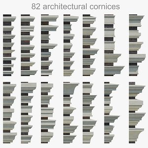82 architectural cornices