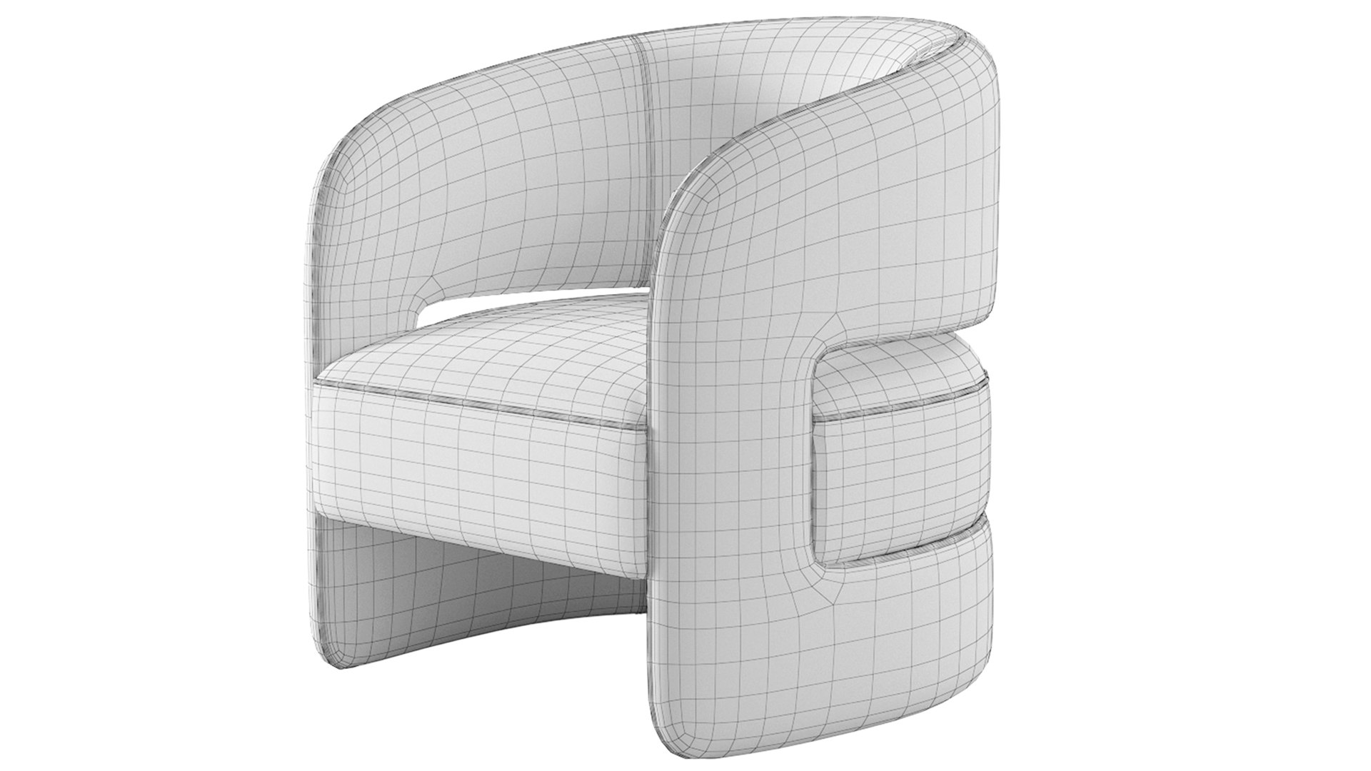 Ambra Armchair Rugiano Italia 3D Model - TurboSquid 1793110