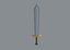 Sword Low Poly