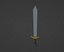 Sword Low Poly