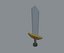 Sword Low Poly