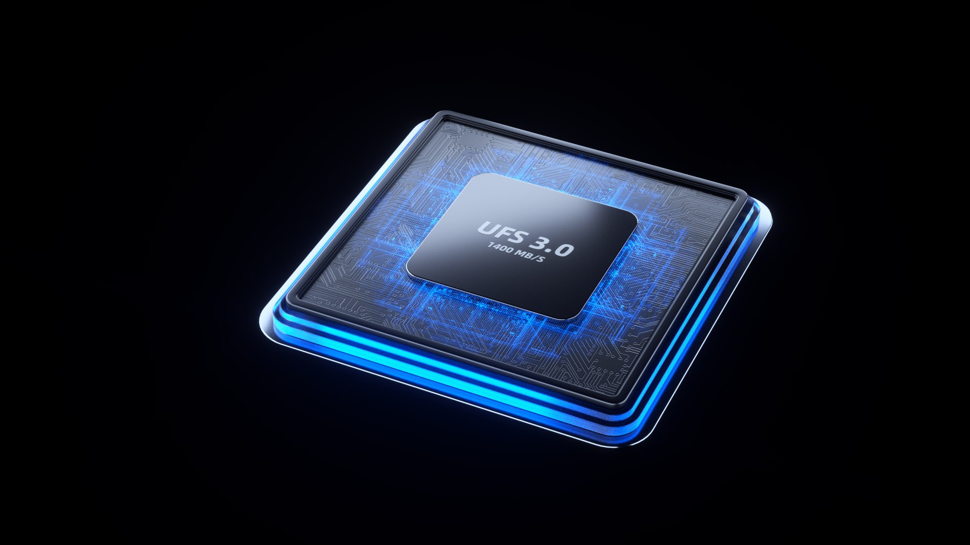 C4D Octane CPU Chip Core Capacitance Unreal Circuit Board 3D Model ...