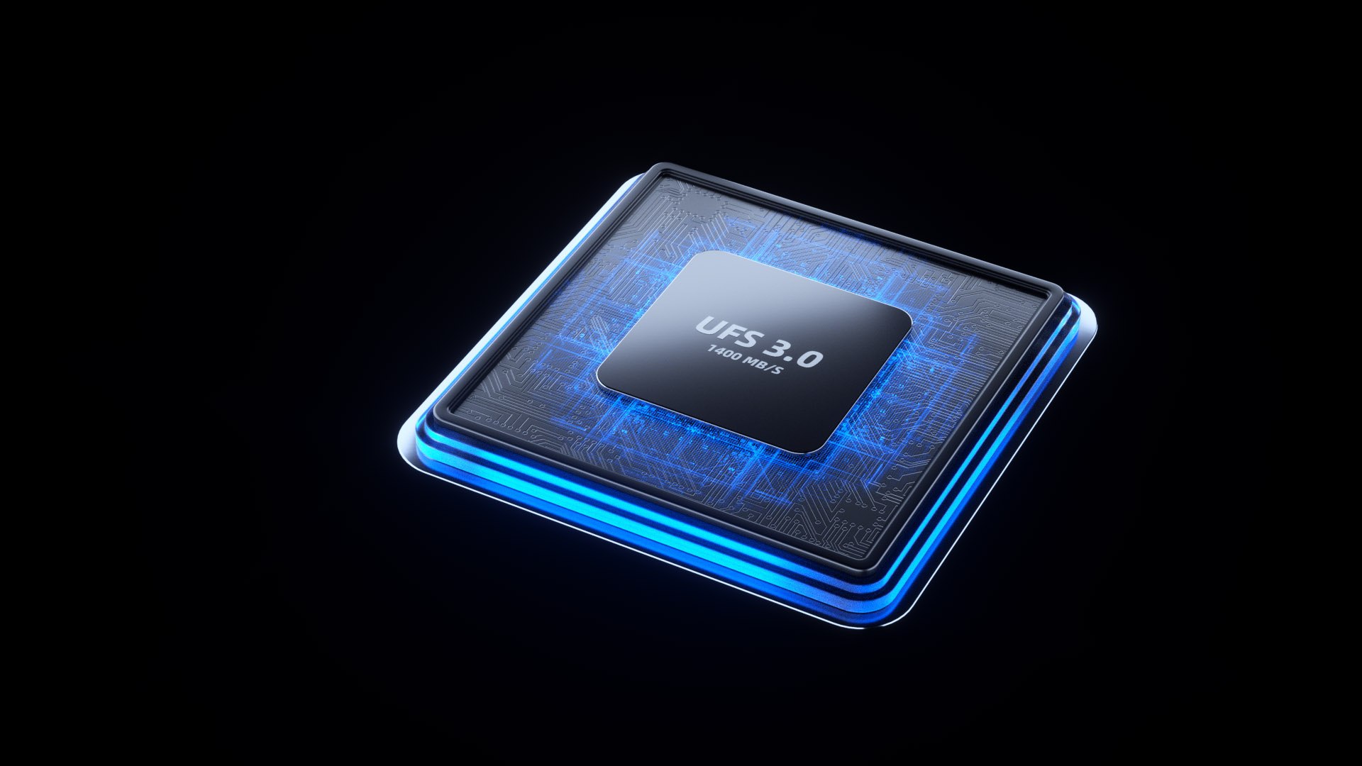 C4D Octane CPU Chip Core Capacitance Unreal Circuit Board 3D Model ...