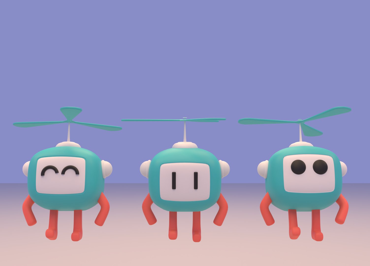 3D lovely cartoon flying robot model https://p.turbosquid.com/ts-thumb/W4/mzQRtD/nQjnUVGQ/10/png/1594660056/1920x1080/fit_q87/ec89063c4f17f8e32d1f2f8837d2e50b9cbe97bf/10.jpg