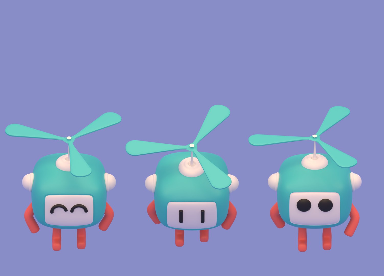 3D lovely cartoon flying robot model https://p.turbosquid.com/ts-thumb/W4/mzQRtD/sYLiiSVx/15/png/1594660056/1920x1080/fit_q87/594cb4ac4dc452ece5509b0b18a375f7029ecd2d/15.jpg