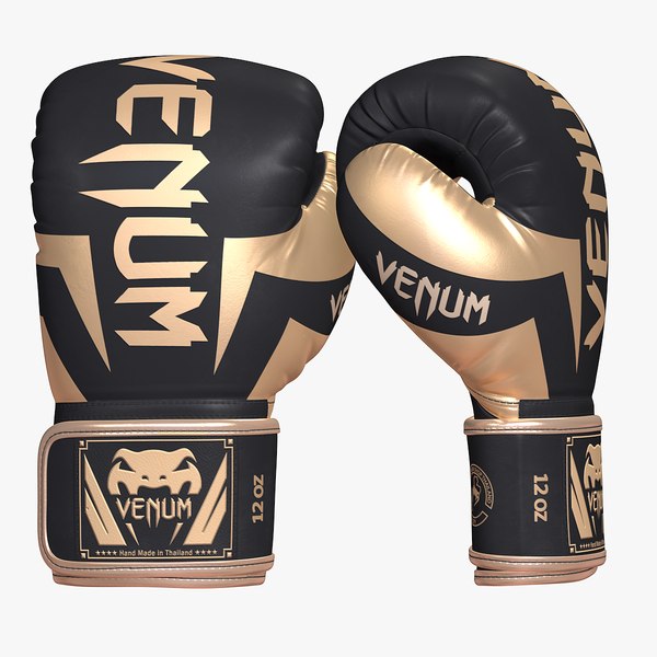 Venum Elite Boxing Punch Gloves Sparring 8K 3D model