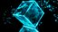 Shiny cube abstract