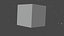 Shiny cube abstract