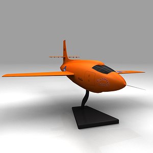 Bell X-1 model plane