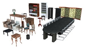 conjunto 1 3d model